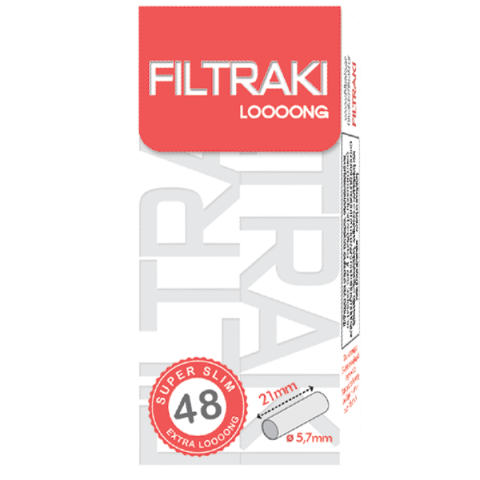 Filtraki Long Super Slim 5.7mm 48τμχ